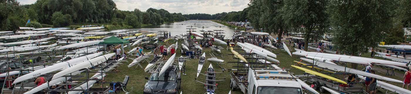 Long view of Pboro Regatta